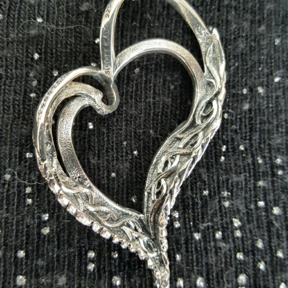 "Angel Wings " Pendant with matching chain SCOTT K - Picture 3 of 6
